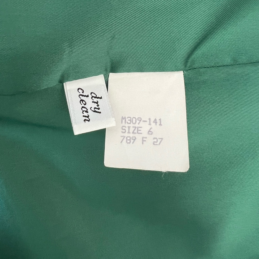 Vintage Pendleton: Forest Green Single-Button 100… - image 4